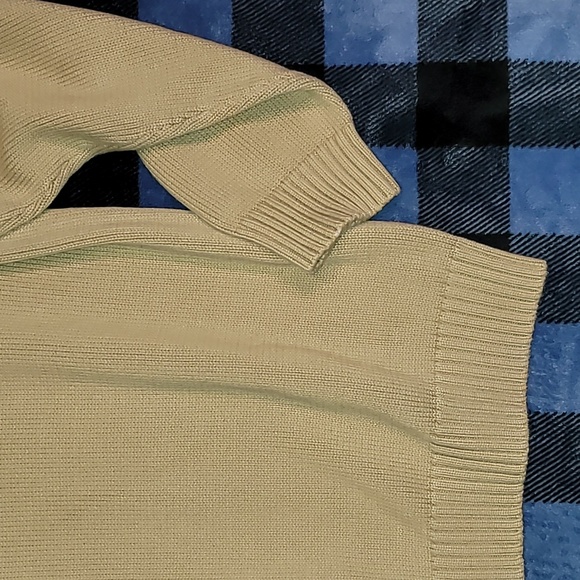 Vintage. Lands' End. Thick cotton knit crewneck pullover. Men's size XL - Picture 13 of 16